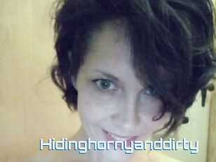Hidinghornyanddirty